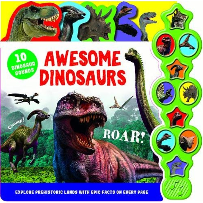 10 Sounds Tabbed Awesome Dinosaur