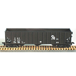 100-Ton 45' H-43 3-Bay Hopper (Plastic Kit) -- Chesapeake & Ohio #1