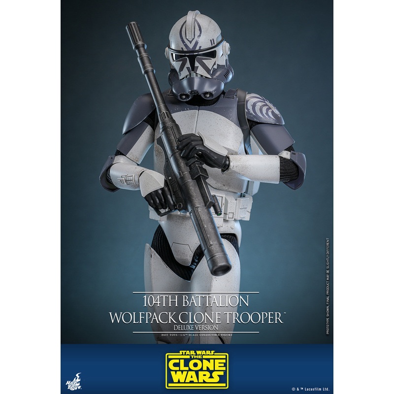 104th Battalion Wolfpack Clone Trooper (Deluxe Version) 1/6 Scale Figure