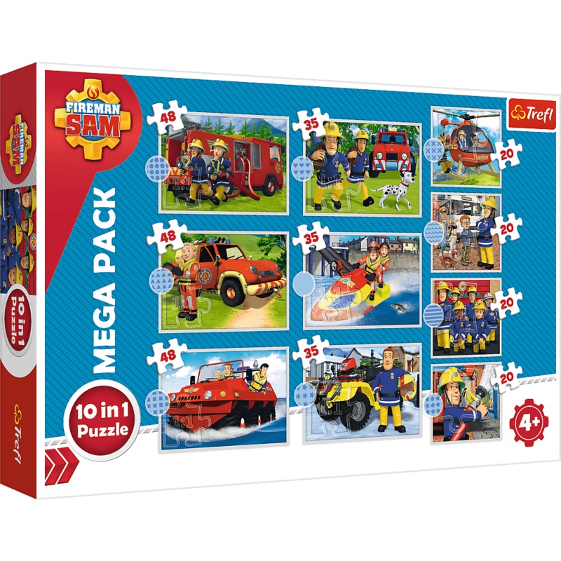 10in1 puzzle, Meet Sam's rescue team