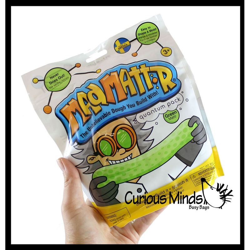 10oz Bag Mad MattR Sand/Doh - Stretchy Soft Moving Sand-Like putty/dough/slime