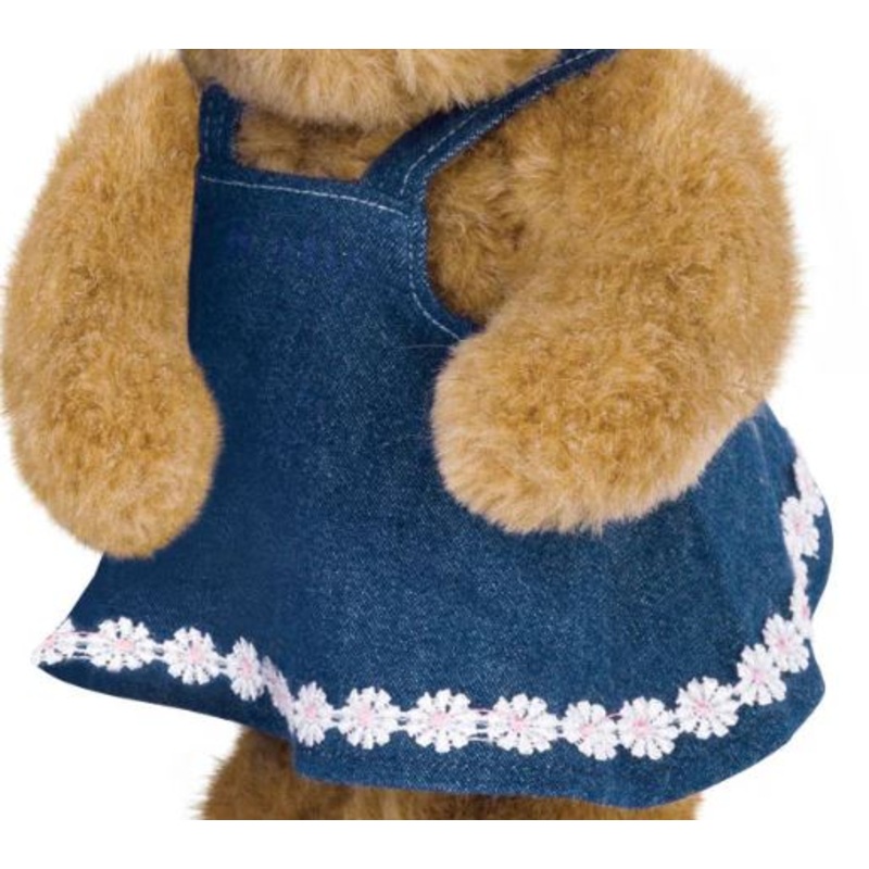 11 In. Cub Girl Outfit - Denim Dress
