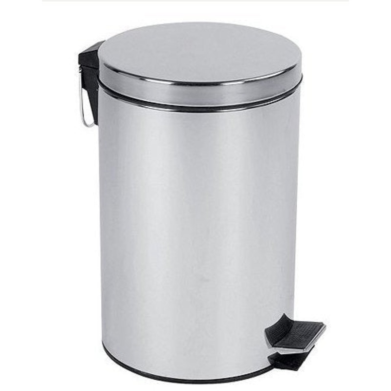 12 Litre Stainless Steel Waste Bin