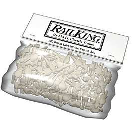 120-Piece Figure Set -- Undecorated