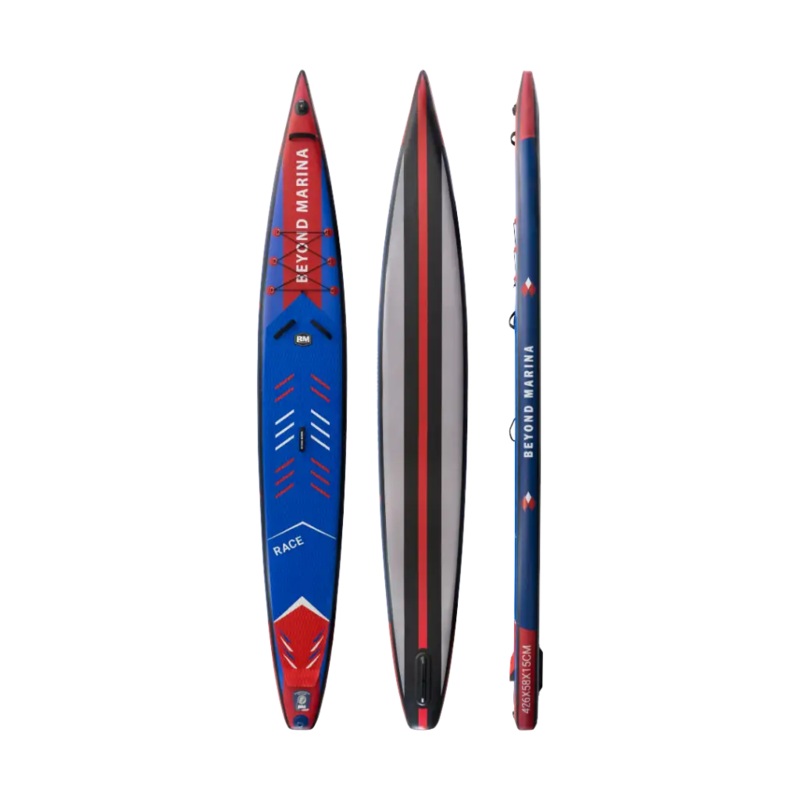 14'/12'6 Racing Paddle Board Dual Layer Ultra-Light - RACE UNO azurage