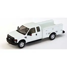 2008 Ford F-350 Super-Cab Service Truck, Single Rear Wheels - Assembled -- White
