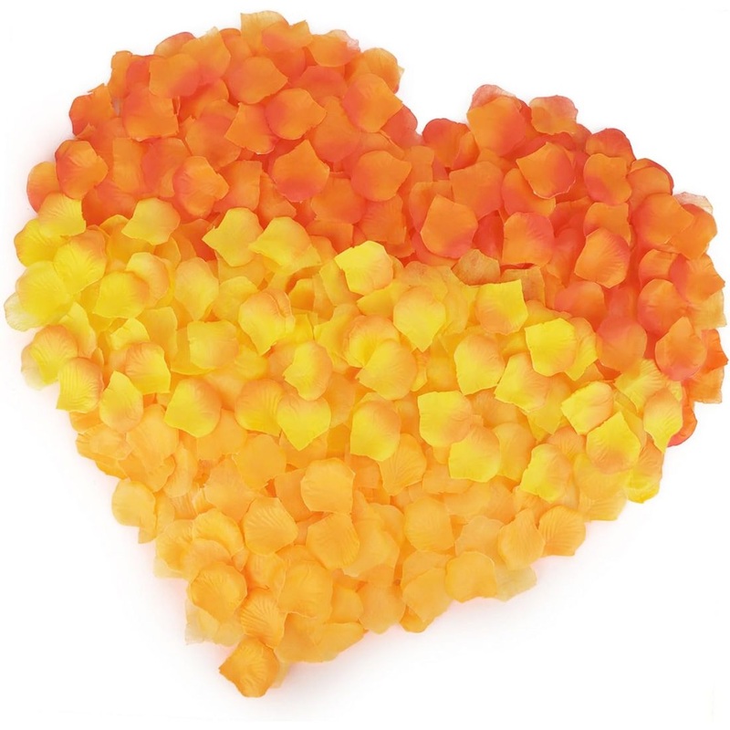 400 Orange Rose Petals | Real Fresh | Boo Bear Factory ( Small Bear Ad-Ons )