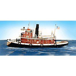 78' Steam Tug Exeter - Kit -- 10-1/2" Long