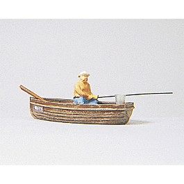 Angler in a Boat