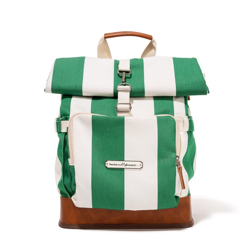 The Backpack Cooler - Crew Canyon Green Stripe