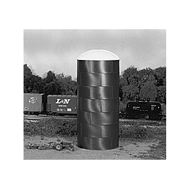 Big Blue Storage Silo