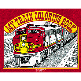 Book -- My Train Coloring Book