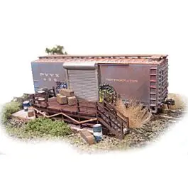 Boxcar Storage -- Kit - 4 x 2"10.2 x 5.1cm (Includes Boxcar and Parts for 2 Additional Unit