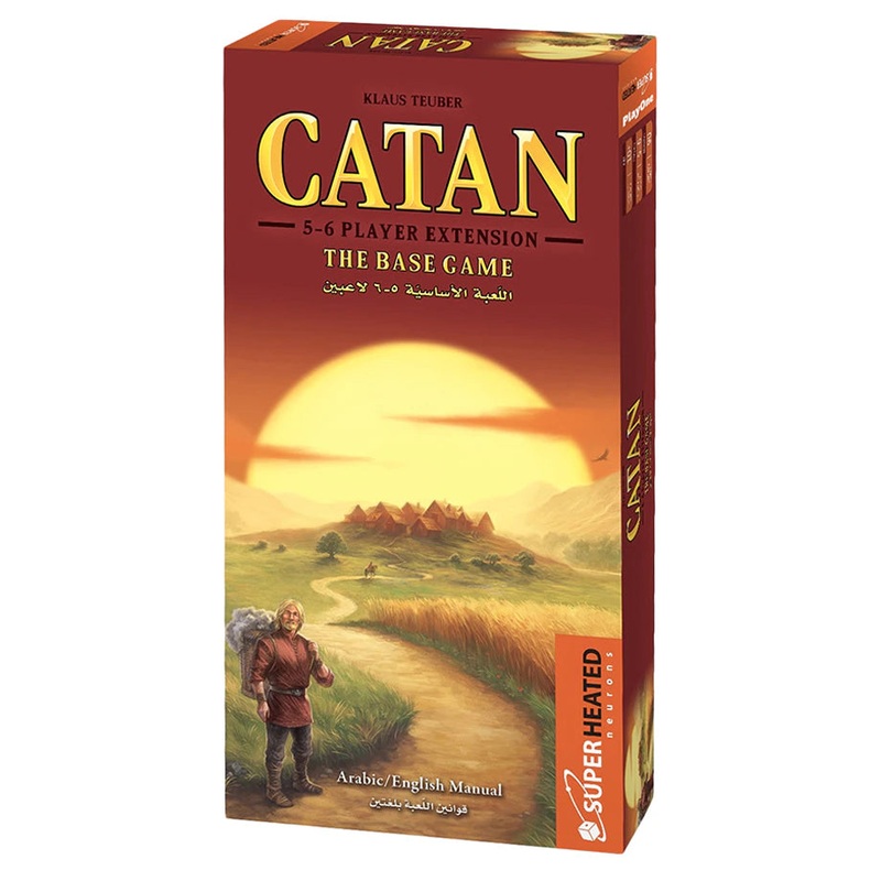 Catan The Base Board Game 5-6 Player Extension