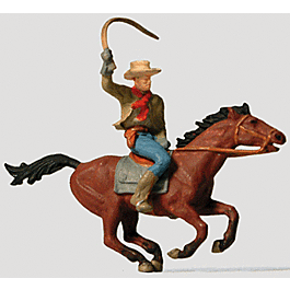Cowboy on Horse