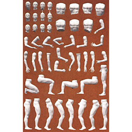 Customizing Figure Sets -- "Adam" Male Figures