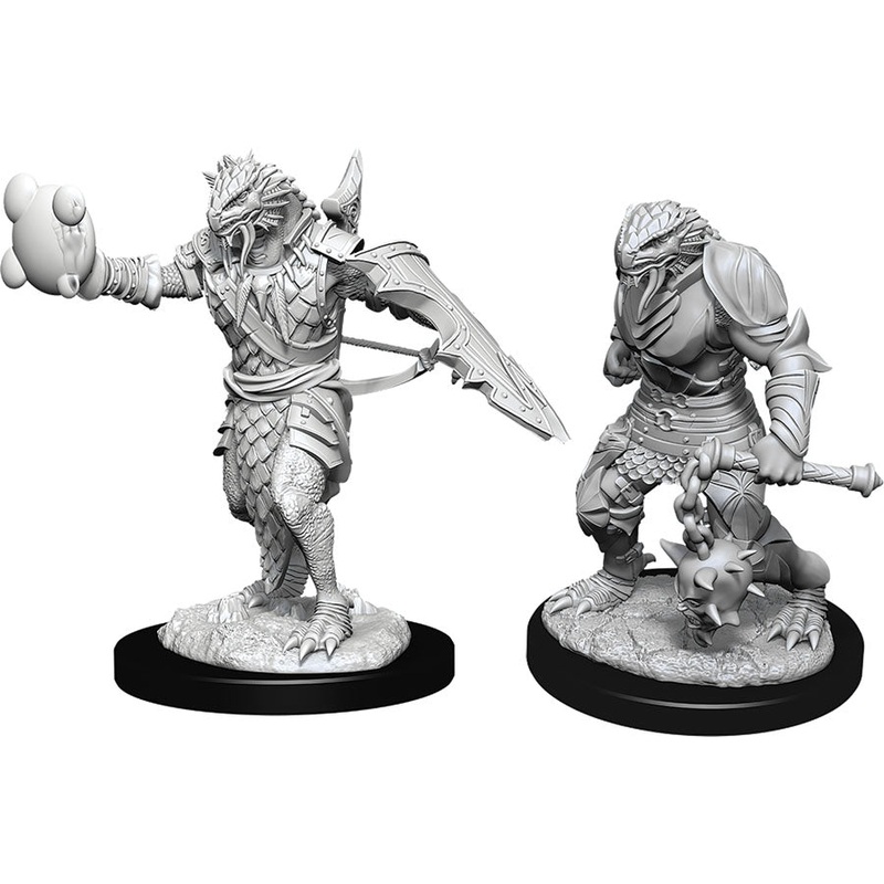 Dungeons & Dragons: Nolzur's Marvelous Unpainted Miniatures - W11 Male Dragonborn Paladin