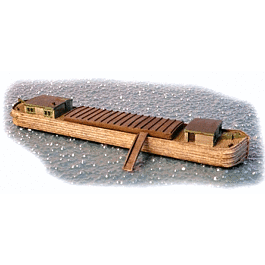 Erie Canal Barge -- Resin Kit - 7-1/2 x 1 x 3/4"19.1 x 2.5 x 1.9cm