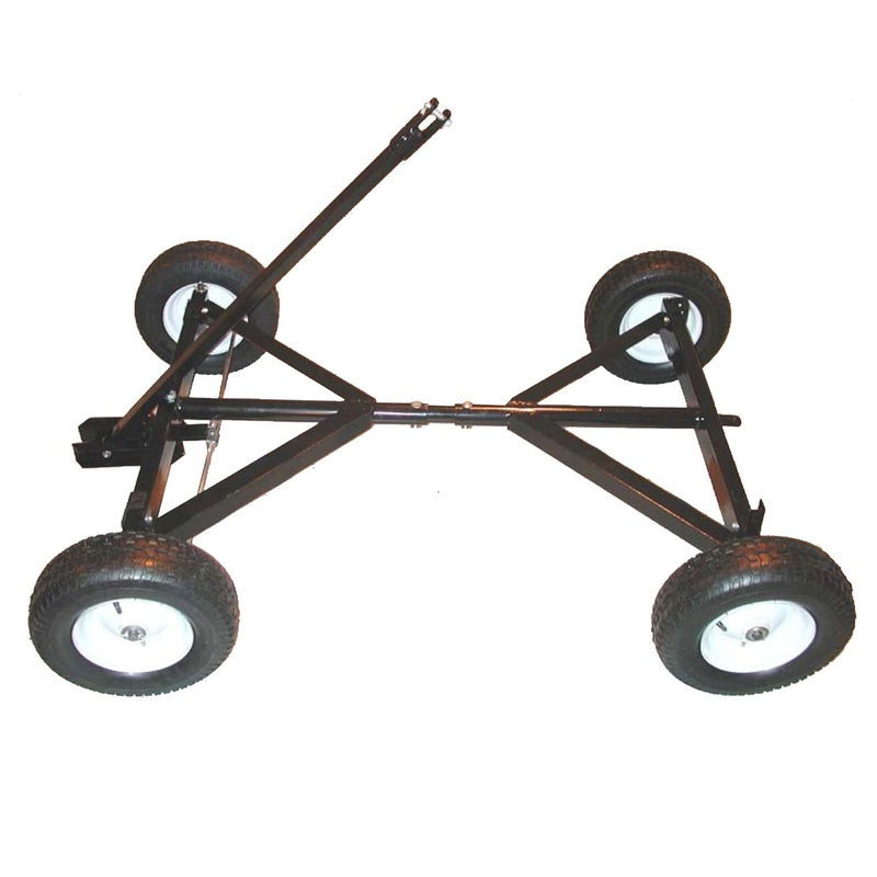 Field Tuff Tow-Behind Utility Trailer for ATV, UTV, or Tractor, 2200 lb Capacity