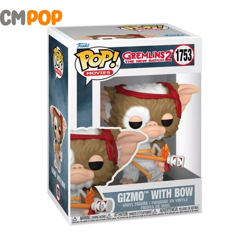 Gizmo With Bow - #1753 - Funko Pop! - Gremlins - Horror - Movies