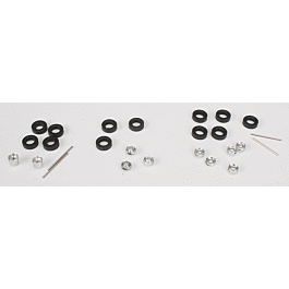 Highway Wheel Set -- Satin Plated, Assorted Tires, Duallies & Spares