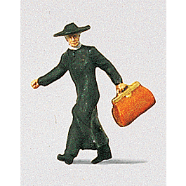 Individual Figure - Travelers -- Priest in a Hurry