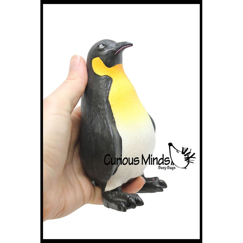 LAST CHANCE - LIMITED STOCK - - SALE - Large Soft Touch Penguin Figurine -