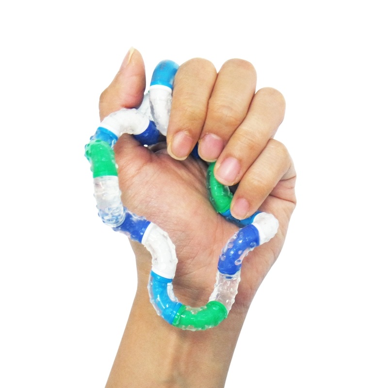 LAST CHANCE - LIMITED STOCK - Tangle Relax Fidget Toy - Bendable Connected Curved Fun Fidget - Textured