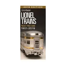 Lionel Trains Pocket Price Guide 1901-2019 -- Softcover, 440 Pages