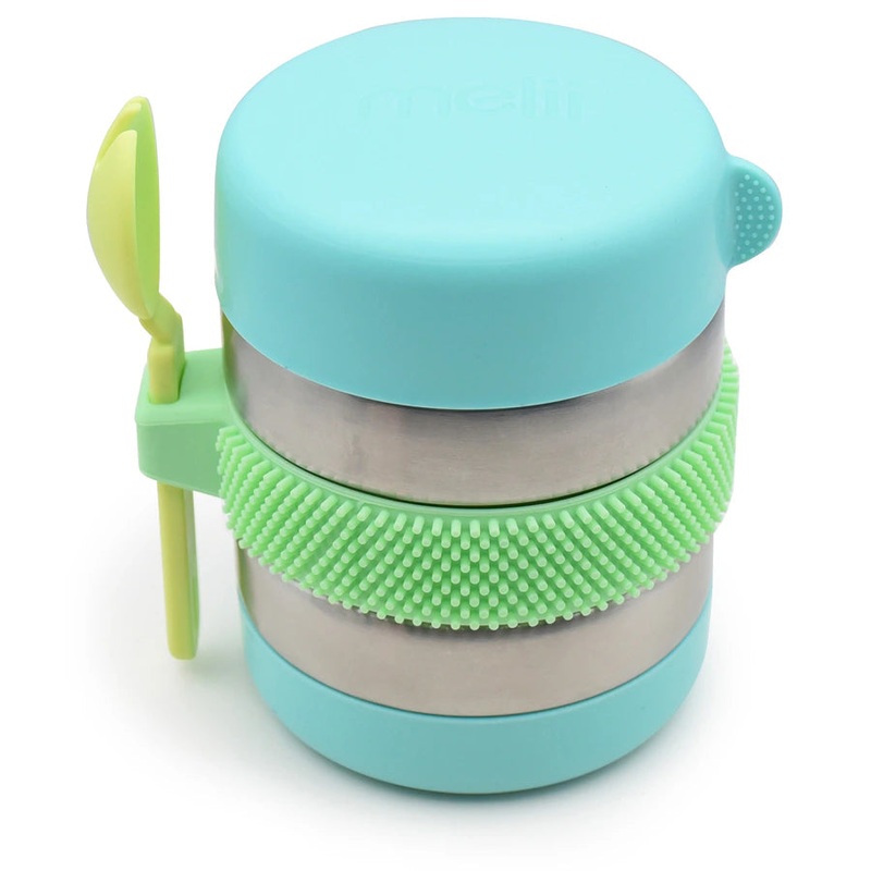Melii Insulated Fidget Thermose Food Jar 300ml (Turquoise)