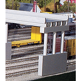 Modern Highway Overpass -- 50' Deck w/Pier