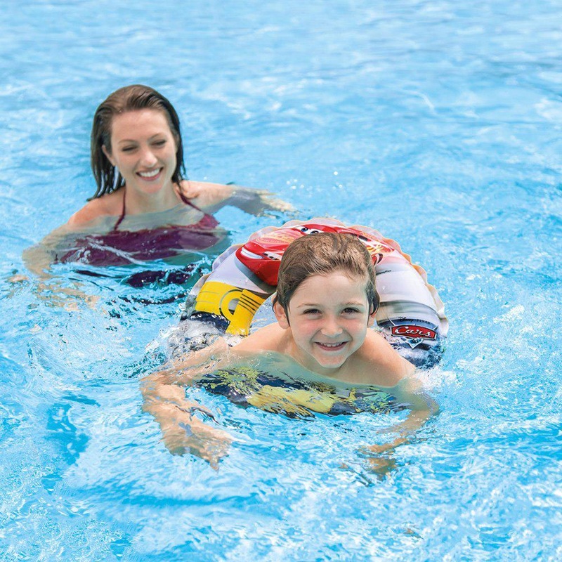 (NET) INTEX Cars Swim Ring 58260