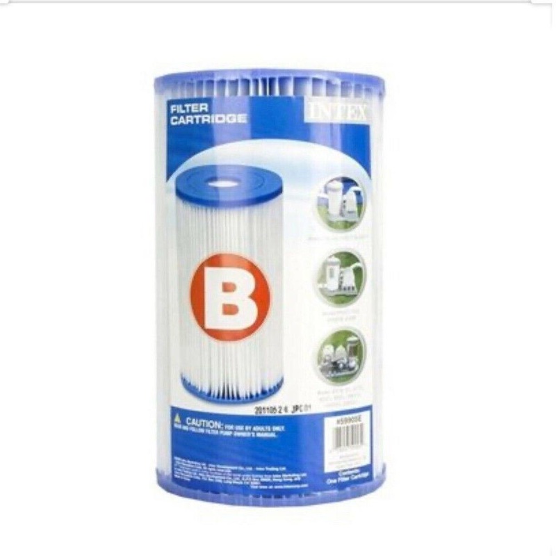 (NET)Intex Pool Easy Set Type B Replacement Filter Pump Cartridge / 29005