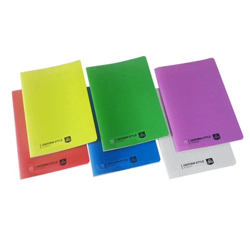 (NET) Opp Uniform Style 90 Gsm 17 x 22 cm 48 sheets / 96 pages - Line Yellow