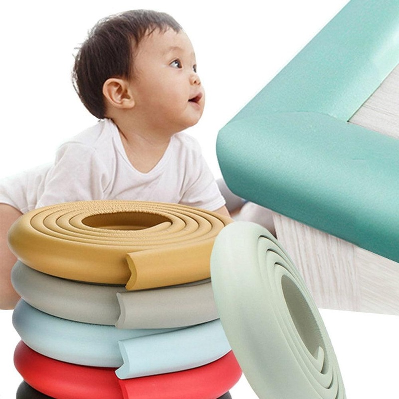 (NET) U Shaped Cover Protective Tape Foam for Corner Edges 2 meter / KC22-58 Mustard