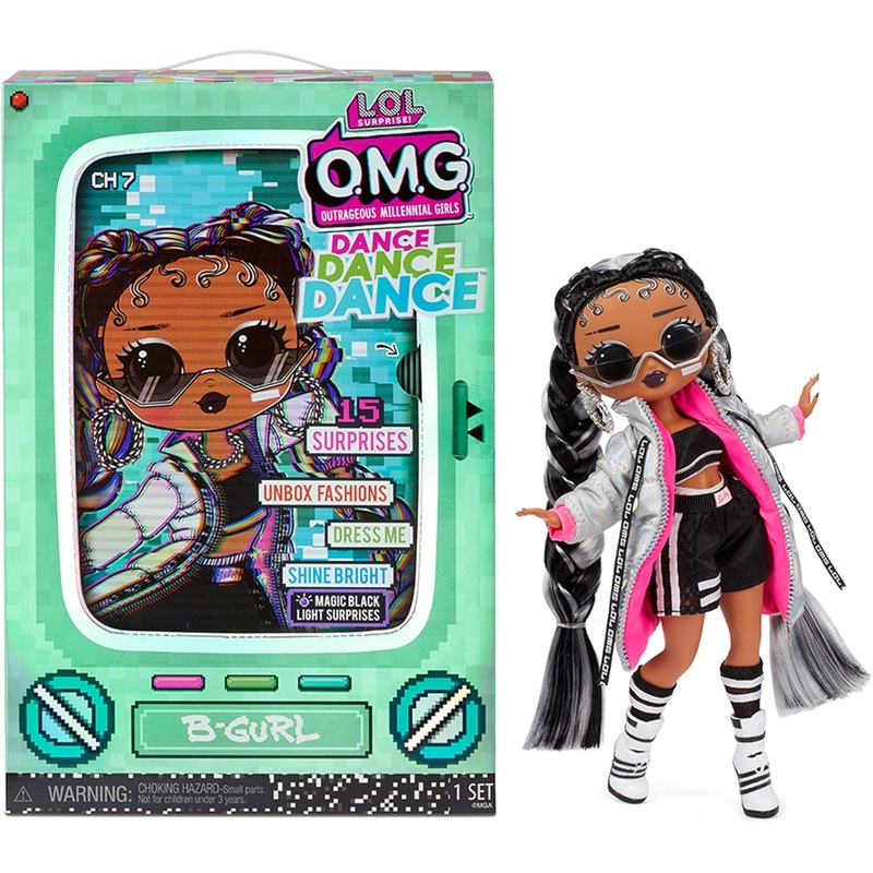 OMG Dance Dance Dance B-Gurl Fashion Doll with 15 Surprises