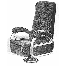 Parlor Car Chairs #1 -- Heywood Wakefield #981P pkg(30)