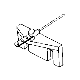 Pivoting Turnout Linkage -- For Underneath Layout Control