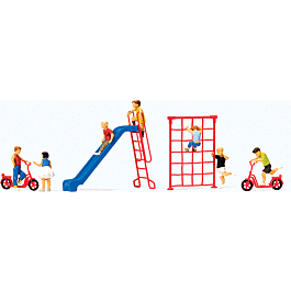 Playing Children -- With Accessories pkg(7)