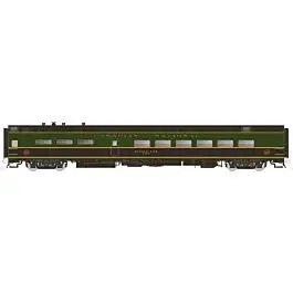 Pullman-Standard Lightweight Diner-Lounge - Ready to Run -- Canadian National 1337 (1954 Scheme, green, black)