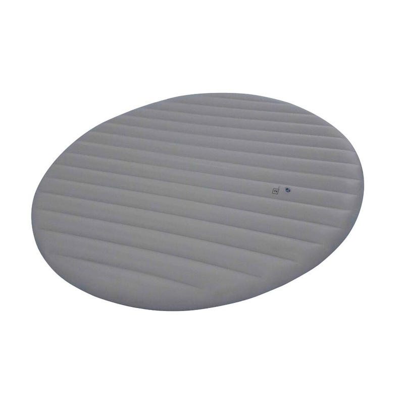 SaluSpa 77" x 28" Round Inflatable Hot Tub Cover, White