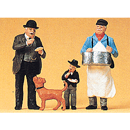 Sausage Vendor & Customers -- pkg(4)