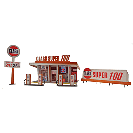 Scholarship Series -- Clark Oil Gas Station - Kit 5 x 8"