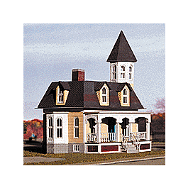 The Seaside Cottage - Victorian Home -- 2-45/64 x 1-61/64" 6.7 x 4.8cm