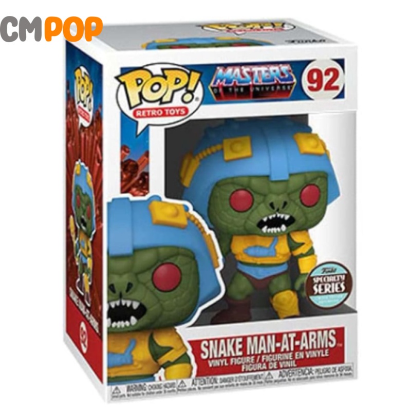 Snake Man At Arms - #92 - Funko Pop! - MOTU - Special Edition Exclusive