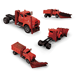Snow Plow Attachment- 1950 Frink -- Fits Model R Cab, International & Oshkosh Trucks (Sold Separately)