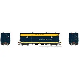 Steam Heater - Generator Car - Sound and DCC - Ready to Run -- Santa Fe 9000 (blue, yellow)