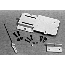 Switch Machine Mounting Bracket -- Rix-Rax Flat Mounting Bracket Kit