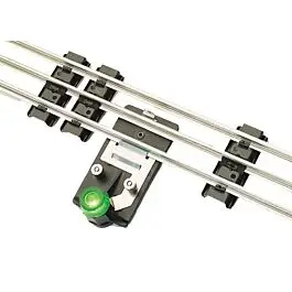 Tinplate O/Standard Gauge Track -- Tubular Track Lighted Lock-On