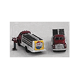 Trucks GMC -- Beverage Delivery 52 Bottle, Includes Drinking Driver, Crates & Bottles